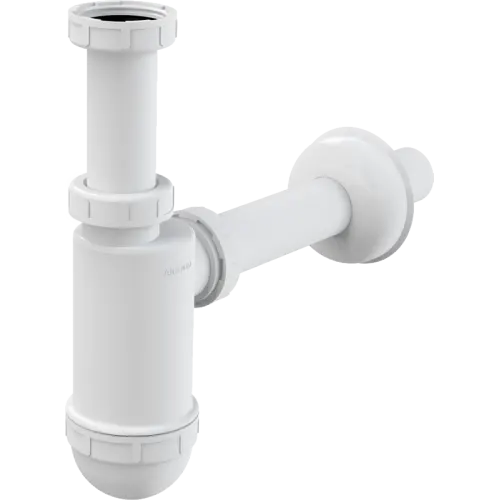 Сифон для умивальника Ø32 з накидною гайкою 5/4" Alca Drain A430