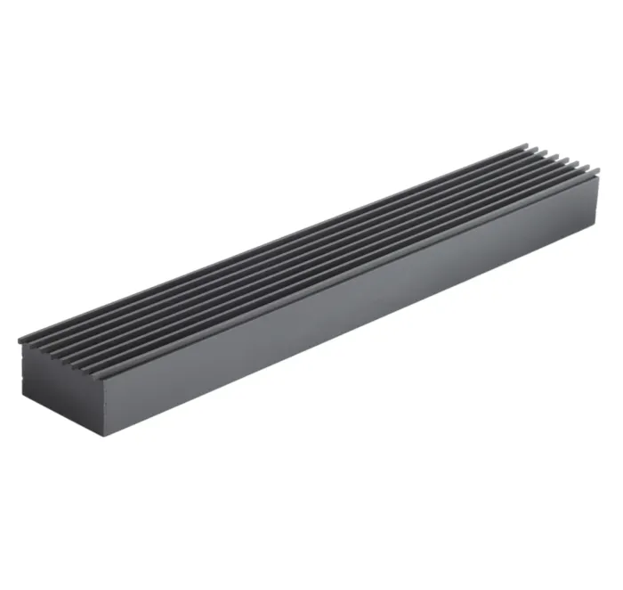 Камінна решітка чорна DARCO LOFT KRR 650x100 (KRR650x100-ML.CZ)
