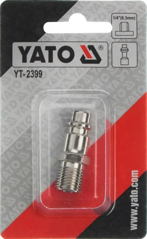 Швидке з'єднання-наконечник YATO (YT-2399) 1/4"
