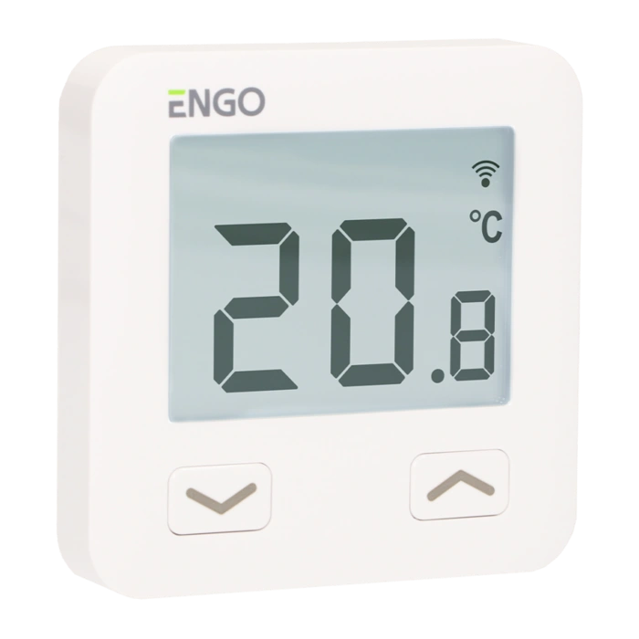 ENGO Кімнатний термостат з WIFI, 230В, білий (E10-W) 932312902 — Photo 1
