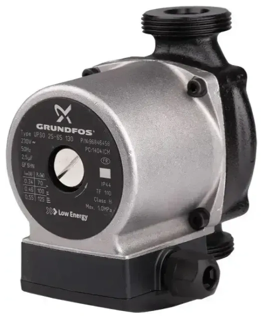 Циркуляційний насос GRUNDFOS - UPSO 25х65/130 (сіро-чорний) 96846458 — Photo 1