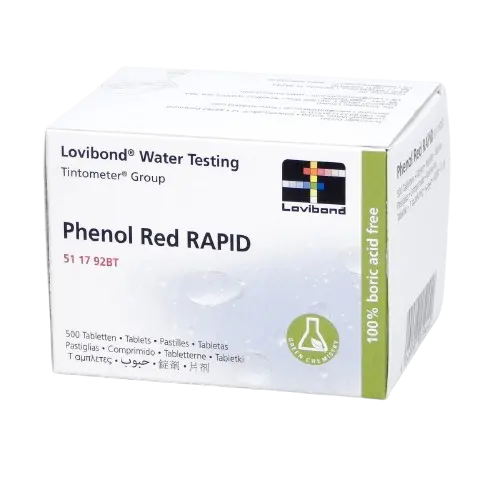 Lovibond Таблетки для вимірювання pH - PhenolRed (10 шт.) (511792BT) — Photo 1