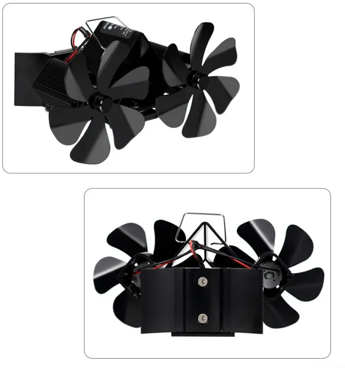 Вентилятор на теплову енергію Ecofan Canada DUO Plum (на трубу димоходу) — Photo 2