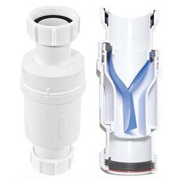 Сифон McAlpine із зворотним клапаном McAlpine 50x50мм (MACVALVE-19)
