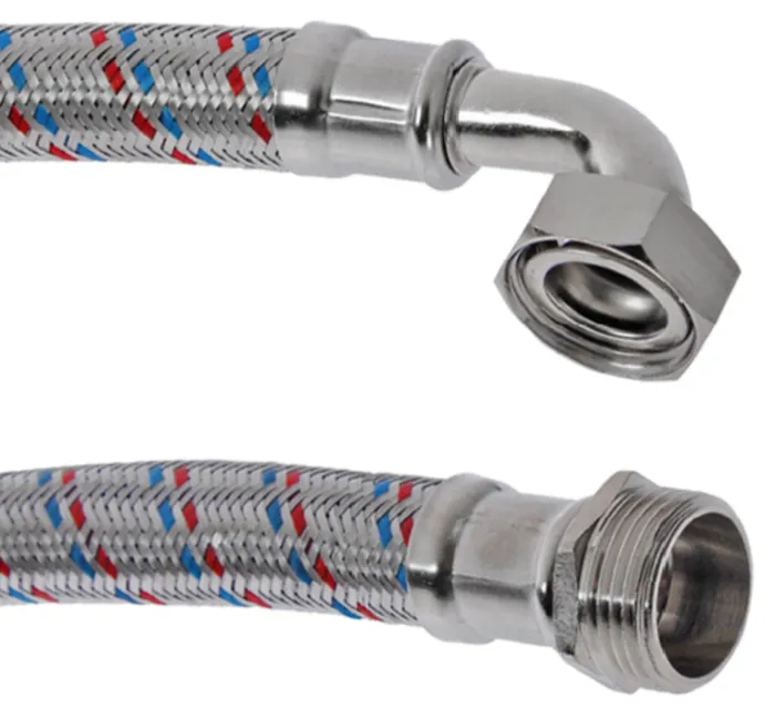 REMER Шланг антивібраційний кутовий 1"x1"вн./зовн. - 0,5м (441C1050)