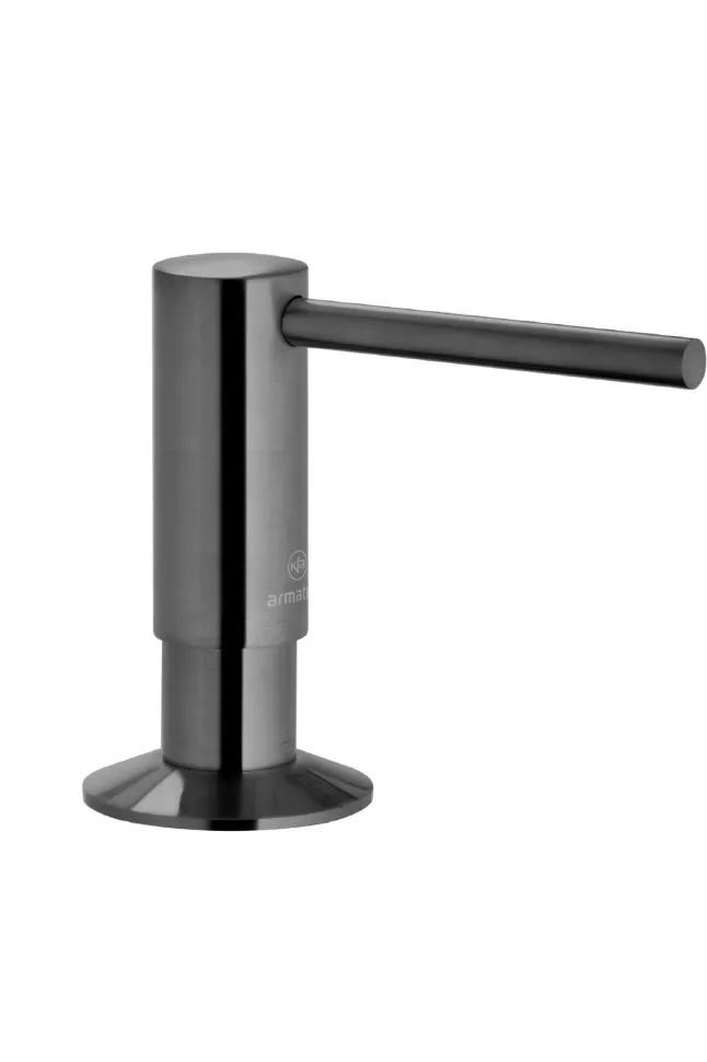 Дозатор миючих засобів KFA Armatura 500мл, PVD Gun Metal Grey (990-100-61)