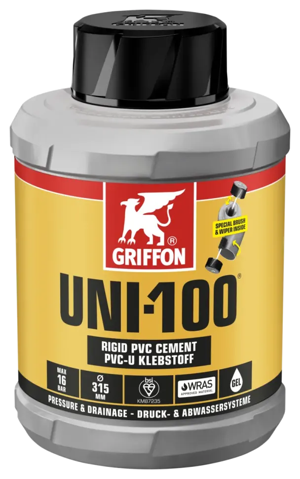 Клей для труб ПВХ Griffon UNI-100 — Photo 1
