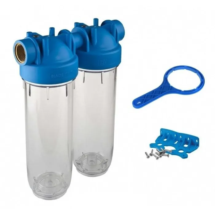Фільтр-колба Atlas Filtri DP 10" DUO /TRIO 1" OT TS KIT