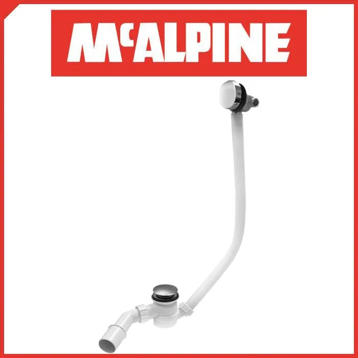Сифон для ванн McAlpine HCN2600CC-15MM з напуском через перелив — Photo 1