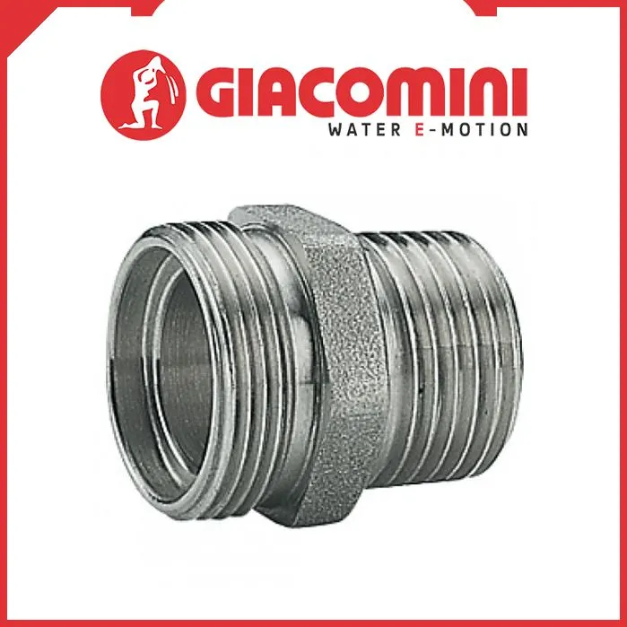 Перехідник із зовнішнім різьбленням GIACOMINI (R180RХ021) 3/4"х18мм — Photo 2