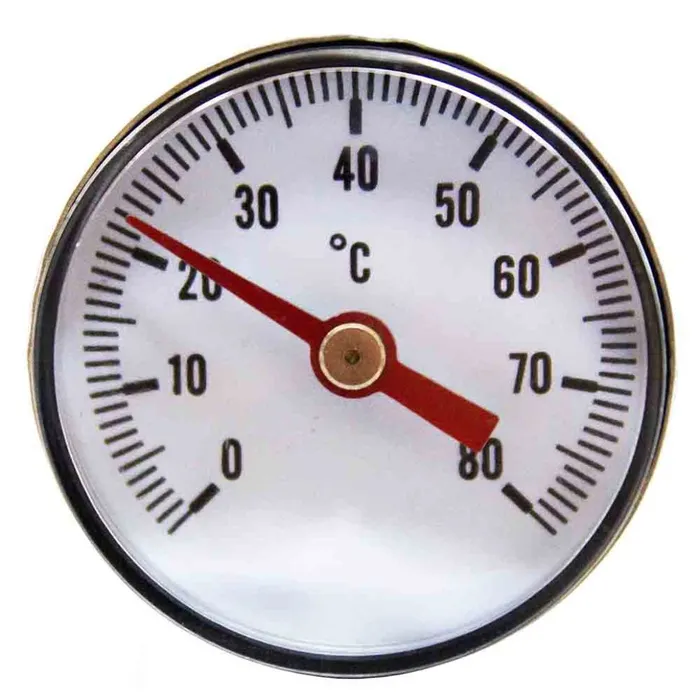 Термометр аксіальний AW 1/4" 80°C (Ø40/35мм)