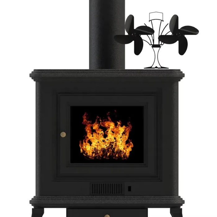 Вентилятор на теплову енергію Ecofan Canada LOTUS DUO — Photo 6