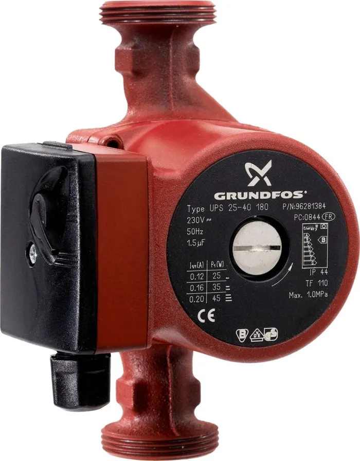 Насос циркуляційний Grundfos UPS 25-40/180 (Китай) — Photo 1