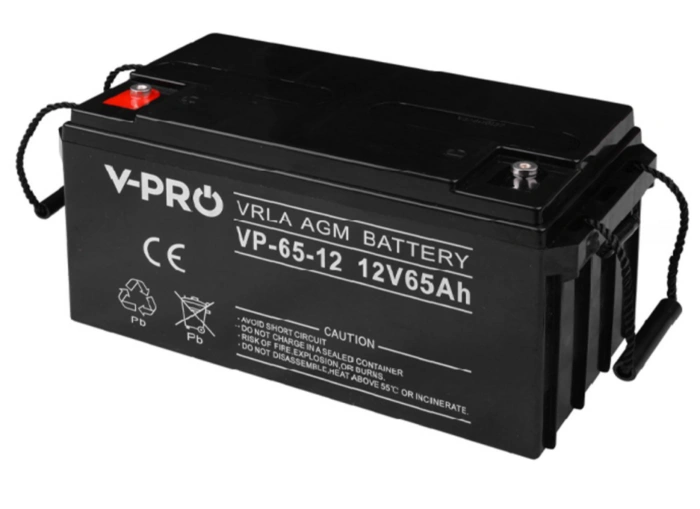 Аккумулятор AGM VRLA VOLT Polska VPRO 12V — Photo 2