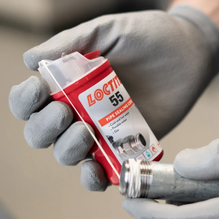 Нитка поліамідна із силіконом Loctite 55 — Photo 2