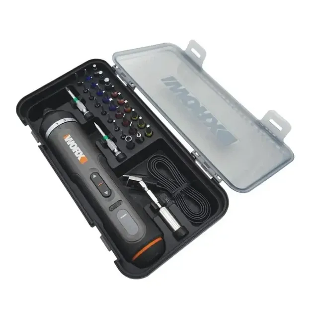 Викрутка акумуляторна WORX WX242 з насадками в кейсі — Photo 4