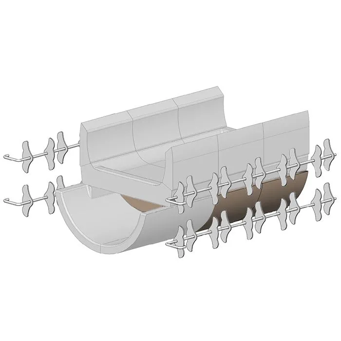 Задня кераміка нижньої частини DC150S/105S ATMOS DC0185 (1шт.) — Photo 1