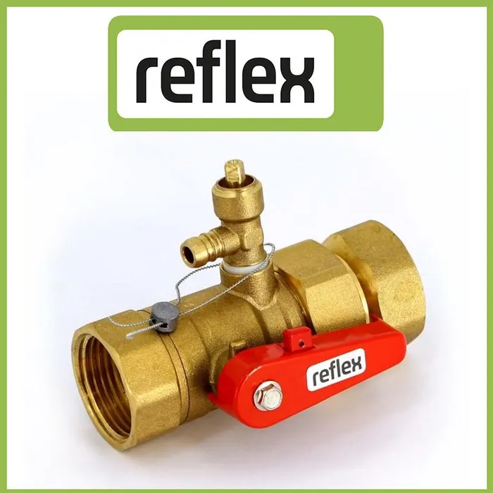 Запірний кран зі зливом Reflex SU 1" 7613100 — Photo 1