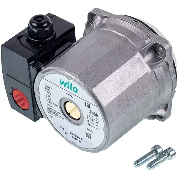 Циркуляційний насос WILO Голова RS 25х50-3 PR (для настінного котла) (сіро-чорний)