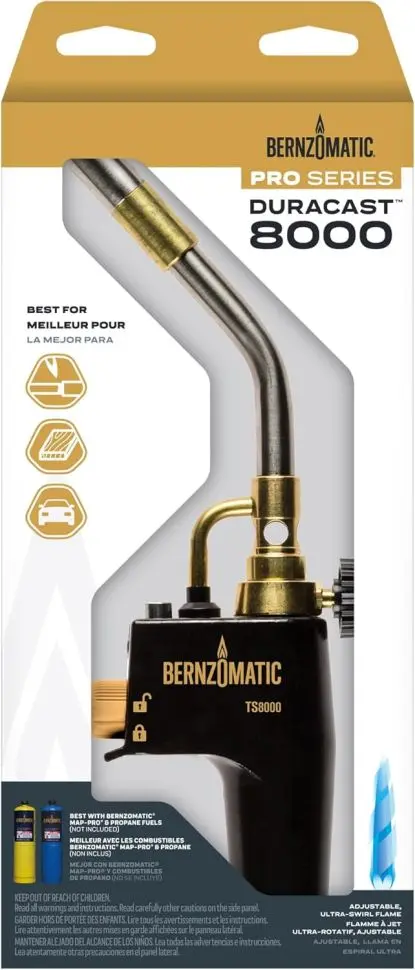 Газовий пальник Bernzomatic DURACAST 8000 PRO Series (TS8000) — Photo 1