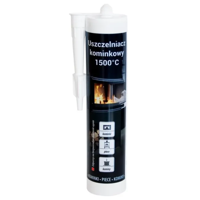 Високотемпературний силіконовий чорний герметик PARKANEX 310мл +1500°C (5901592606449)