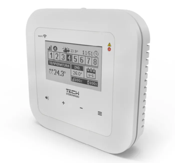 TECH Контролер радіаторний ST-8S mini WI-FI (230V) + сухий контакт (ST-8SMINI)