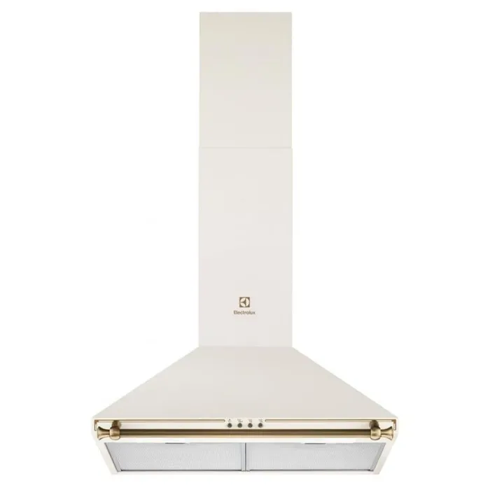 Витяжка кухонна Electrolux Rococo купольна 60см, 420м3/г, шампань (EFC226V)