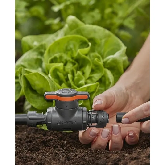Кран запірний Gardena Micro-Drip System Quick & Easy 13 мм, 1 шт (13207-20) — Photo 4