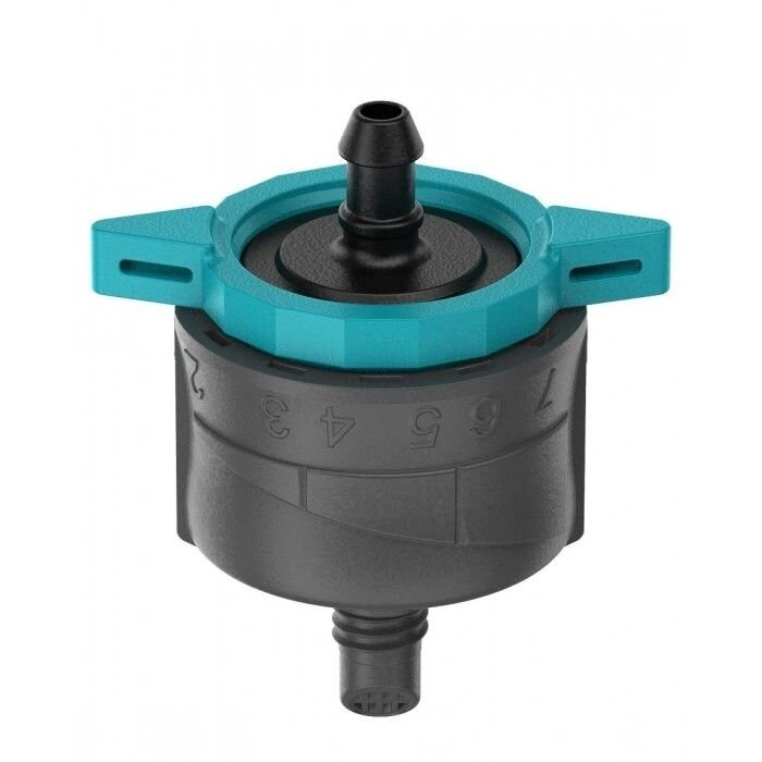 Крапельниця Gardena Micro-Drip-System кінцева тиск, що вирівнює 1-8 л/год, 5 шт (13304-20)
