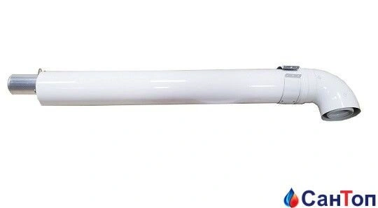 Elektromet Universale Коаксіальний комплект котла 100мм х0,75м (PTA6533) — Photo 2