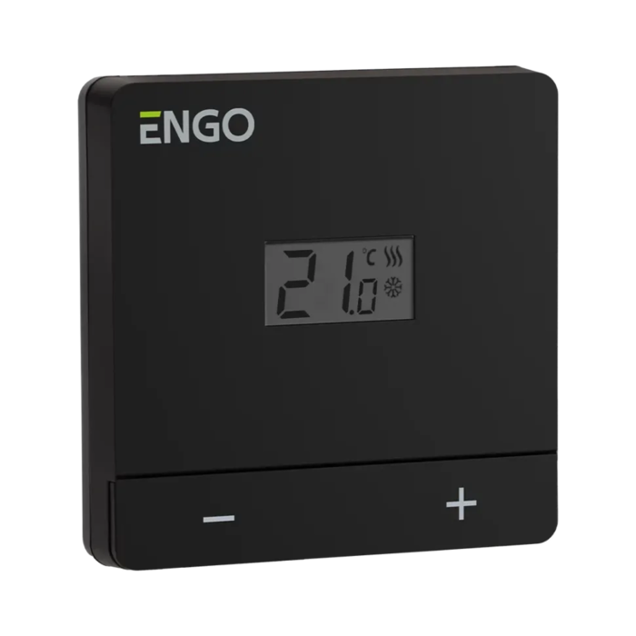 ENGO Кімнатний термостат добовий, 230В, білий (EASY-230W) — Photo 1