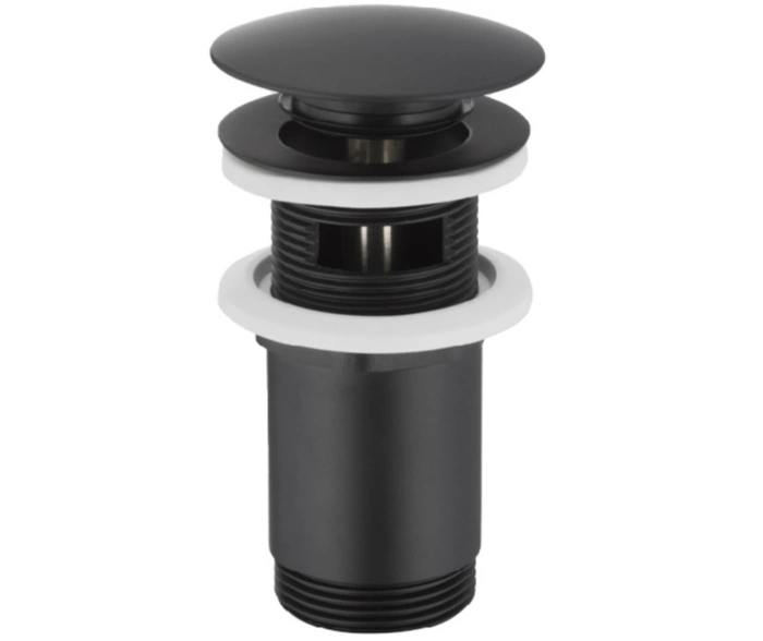 CLICK-CLACK KFA Armatura 5/4" пробка велика круг, ЧОРНИЙ (660-254-81)