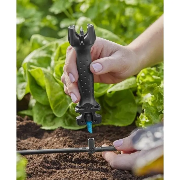 З'єднувач Т-подібний для насадок Gardena Micro-Drip-System для шлангів 4,6 мм, 5 шт (13216-20) — Photo 2