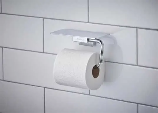 Hansgrohe AddStoris Тримач для туалетного паперу з поличкою для телефона (41772000) — Photo 2
