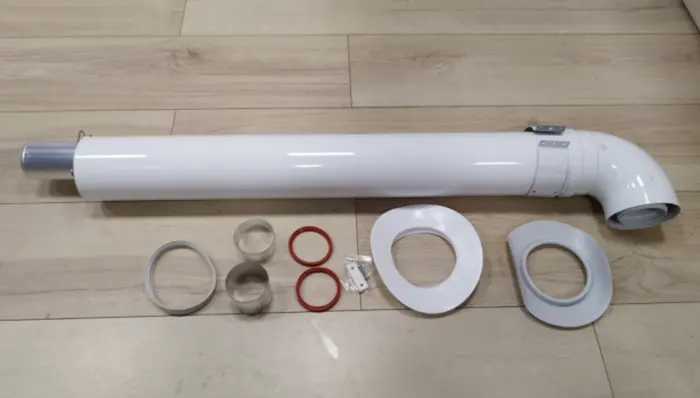 Elektromet Universale Коаксіальний комплект котла 100мм х0,75м (PTA6533) — Photo 1